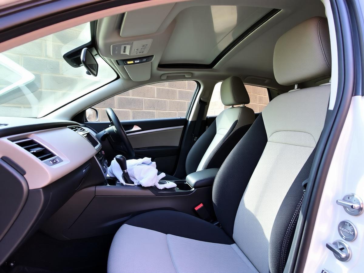 Sedan Interior Reset — after detailing