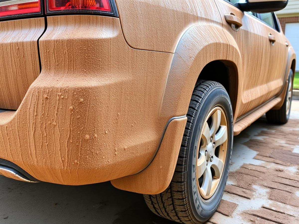 SUV Exterior Wash & Seal — before detailing